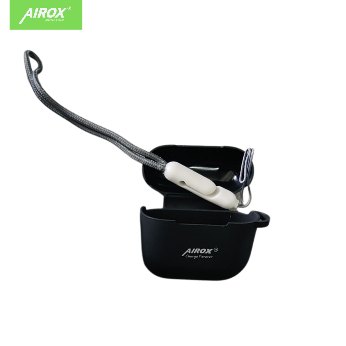 Airox TWS B6 Pro Wireless Earbuds – Clear Sound, Bluetooth & Portable Charging Case