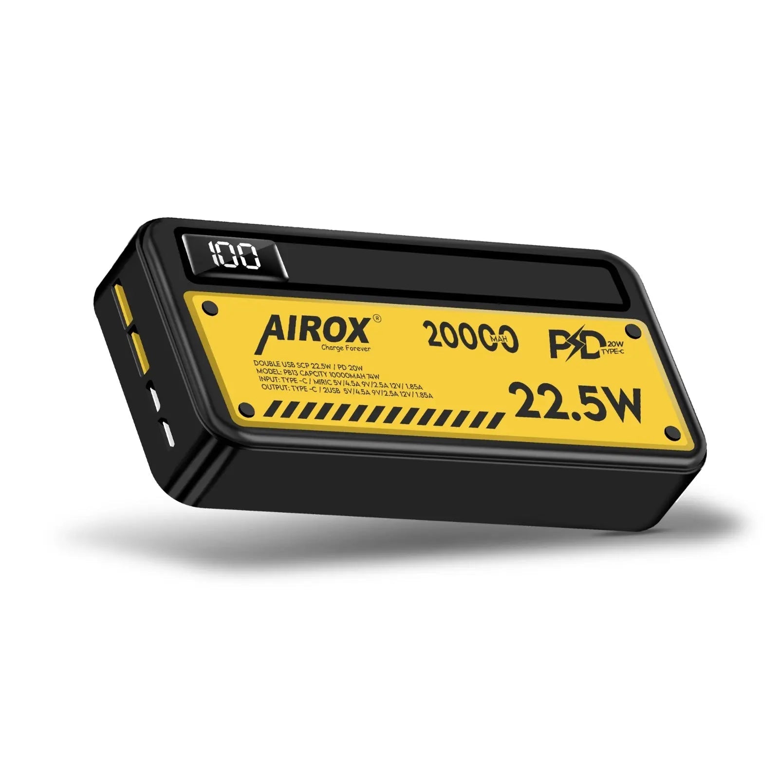 PB13 20000mAh 22.5 Watt Powerbank